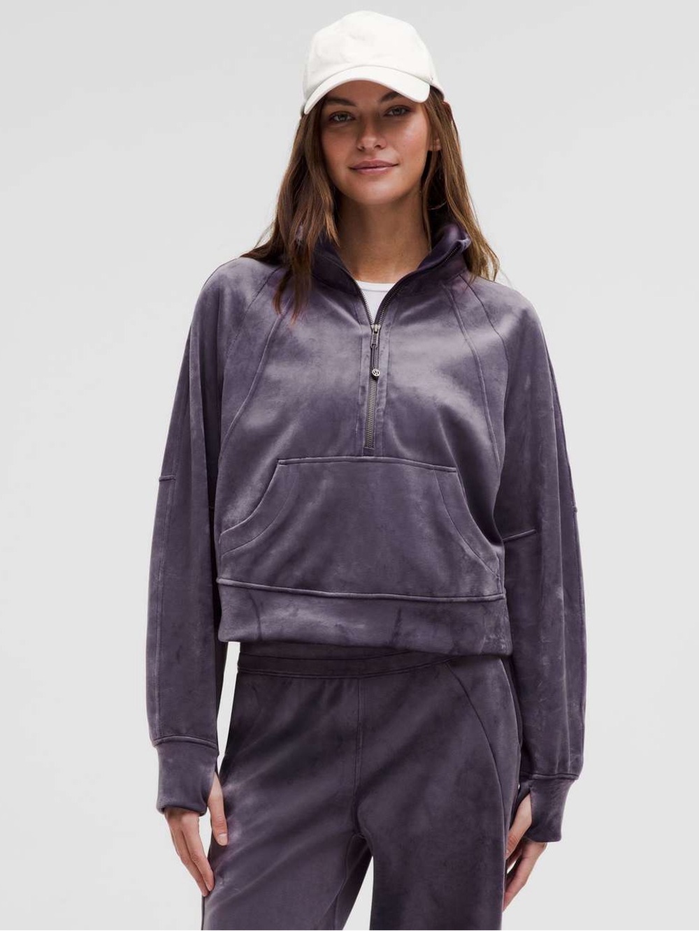 Lululemon Scuba Oversized Funnel-Neck Half Zip *Velvet (Nightfall) Size M/L